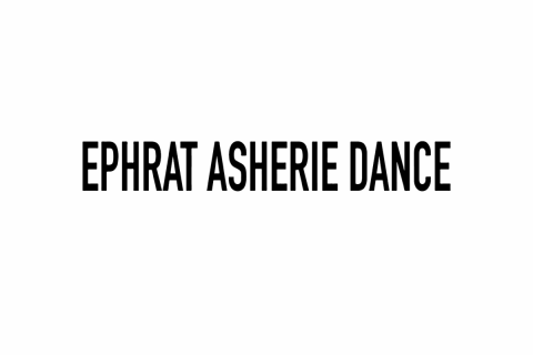 Text logo reading ephrat asherie dance