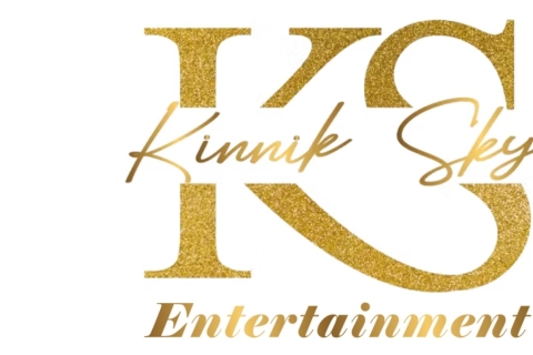 gold logo with large letters KS