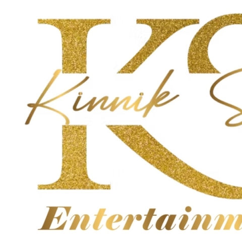 gold logo with large letters KS